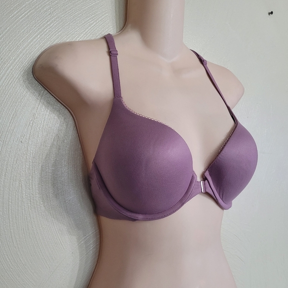 Victoria's Secret Lavender Body by Victoria Racerback Perfect Shape Bra Size 32D - Picture 5 of 9